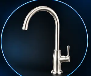 Brushed Nickel drinking water faucet